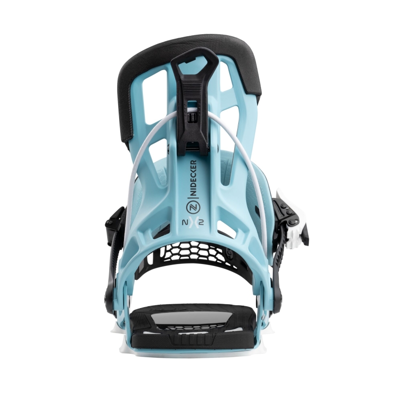 Wiązania snowboardowe unisex Nidecker 2025 Flow Nx2 Hybrid Cyan L