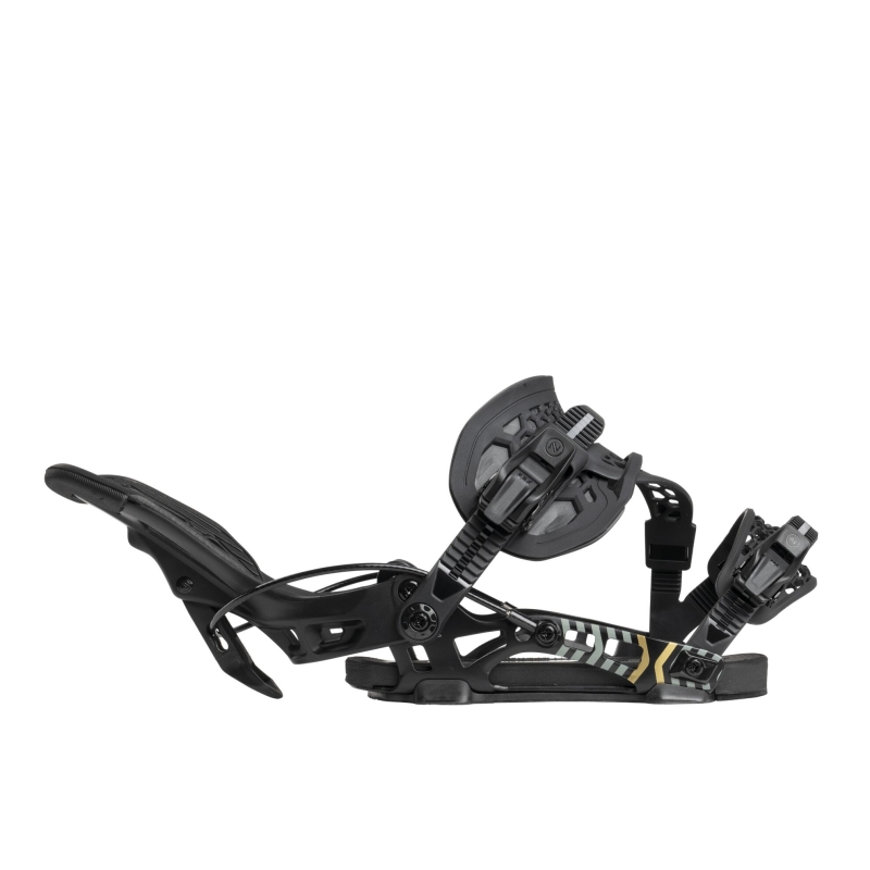 Wiązania snowboardowe unisex Nidecker 2025 Flow Nx2 Hybrid Black XL