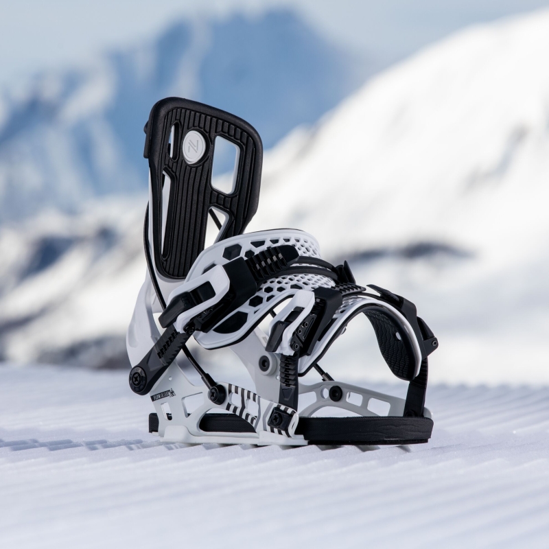 Wiązania snowboardowe unisex Nidecker 2025 Flow Nx2 White XL