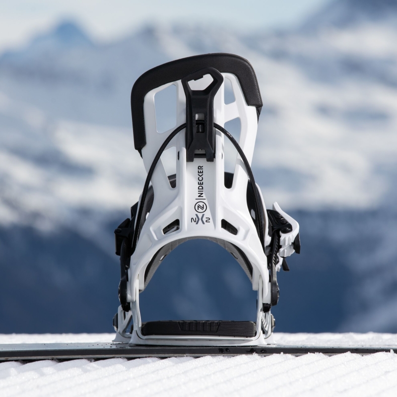 Wiązania snowboardowe unisex Nidecker 2025 Flow Nx2 White XL