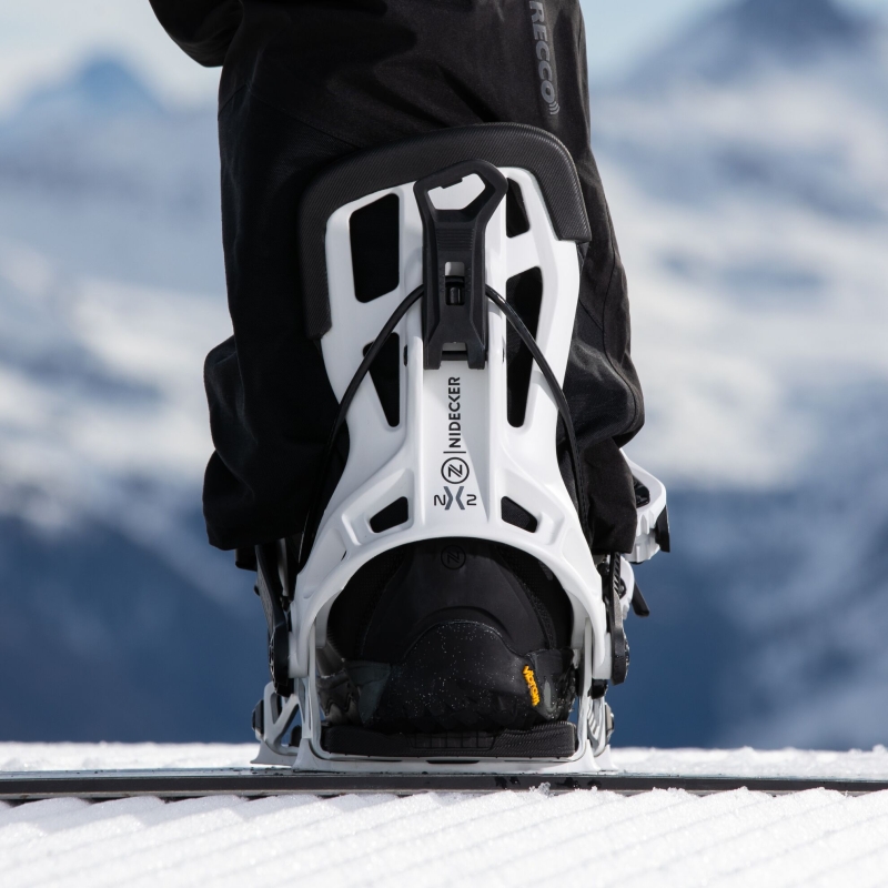 Wiązania snowboardowe unisex Nidecker 2025 Flow Nx2 White L