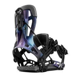 Wiązania snowboardowe unisex Nidecker 2025 Flow Nx2 SpaceBlack L