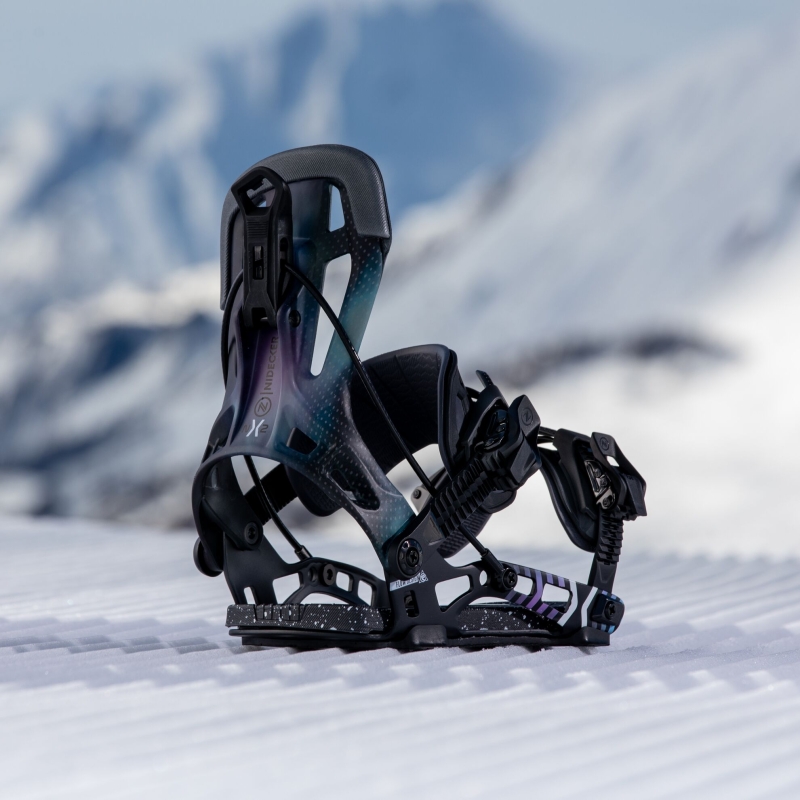 Wiązania snowboardowe unisex Nidecker 2025 Flow Nx2 SpaceBlack L