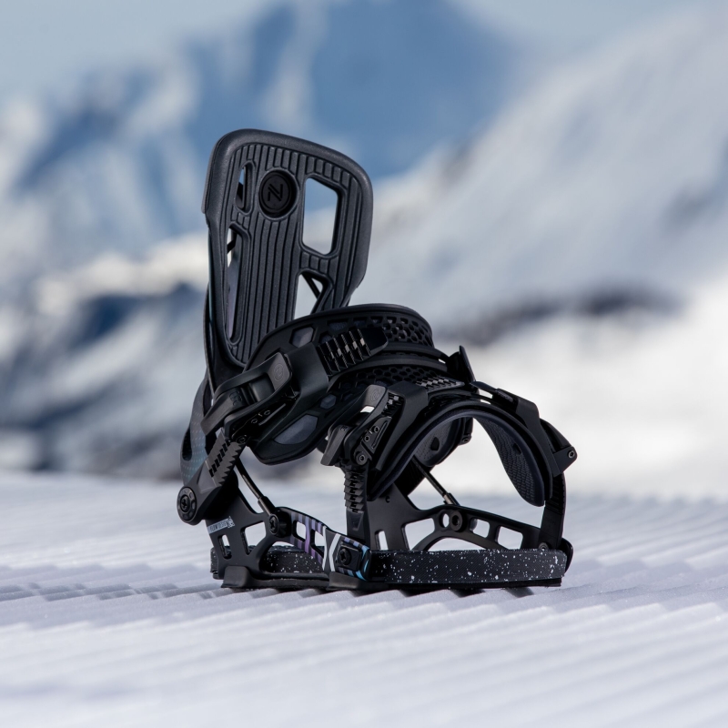 Wiązania snowboardowe unisex Nidecker 2025 Flow Nx2 SpaceBlack L