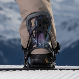 Wiązania snowboardowe unisex Nidecker 2025 Flow Nx2 SpaceBlack L