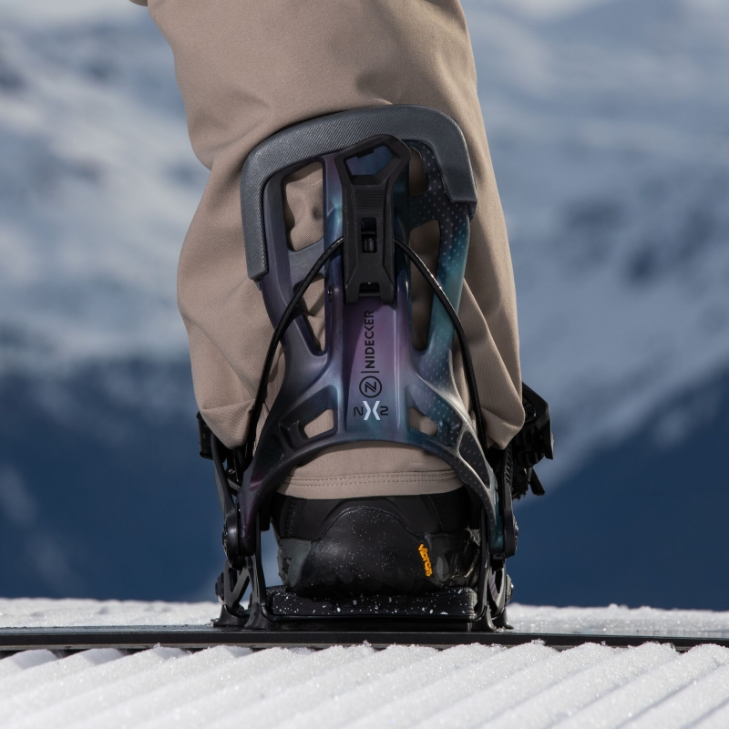 Wiązania snowboardowe unisex Nidecker 2025 Flow Nx2 SpaceBlack L