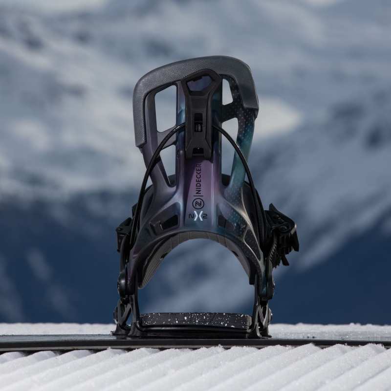 Wiązania snowboardowe unisex Nidecker 2025 Flow Nx2 SpaceBlack M