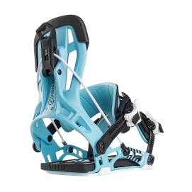 Wiązania snowboardowe unisex Nidecker 2025 Flow Nx2 Cyan XL