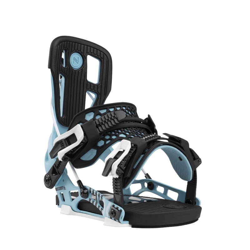 Wiązania snowboardowe unisex Nidecker 2025 Flow Nx2 Cyan XL