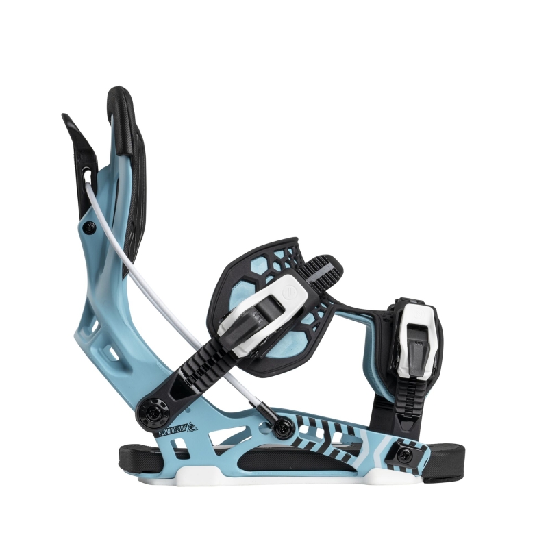 Wiązania snowboardowe unisex Nidecker 2025 Flow Nx2 Cyan XL