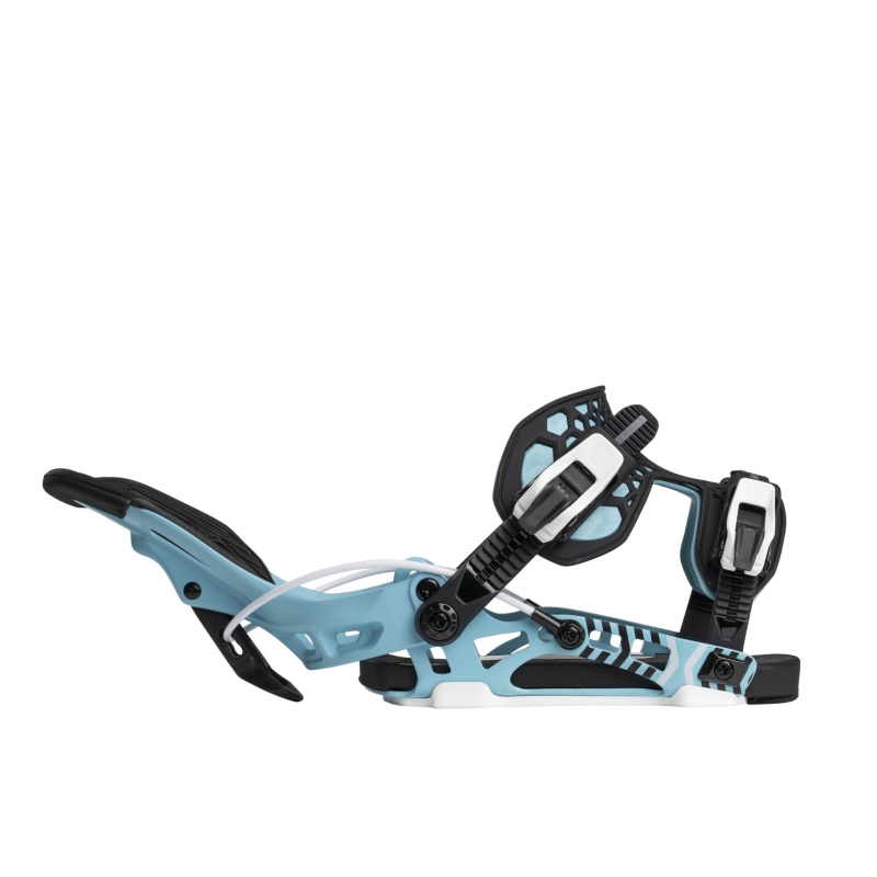 Wiązania snowboardowe unisex Nidecker 2025 Flow Nx2 Cyan XL