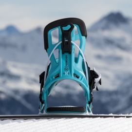 Wiązania snowboardowe unisex Nidecker 2025 Flow Nx2 Cyan XL
