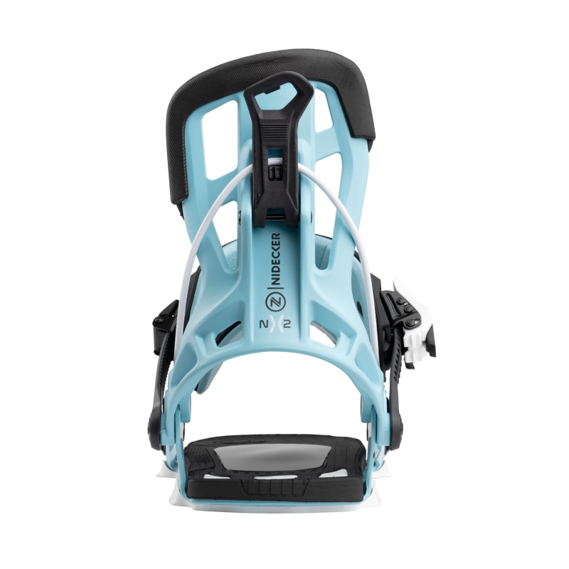 Wiązania snowboardowe unisex Nidecker 2025 Flow Nx2 Cyan M