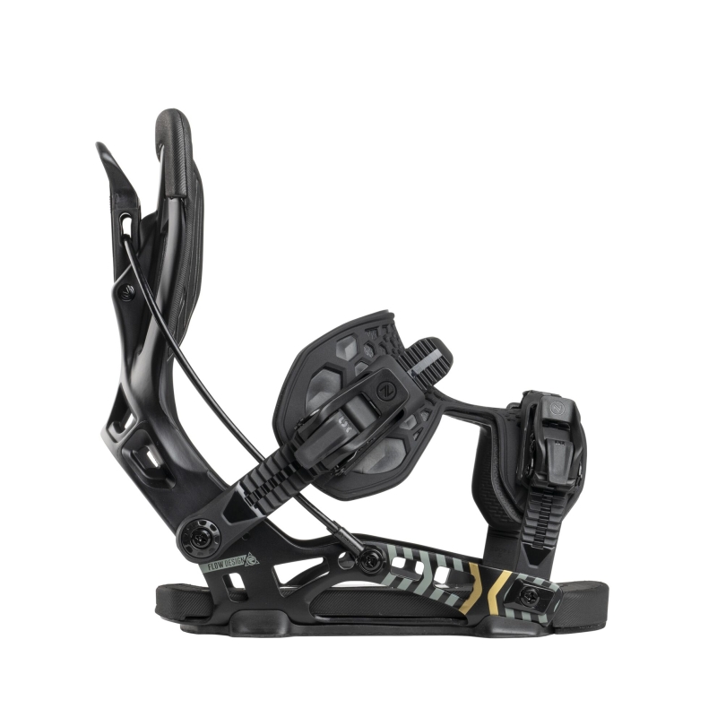 Wiązania snowboardowe unisex Nidecker 2025 Flow Nx2 Black XL