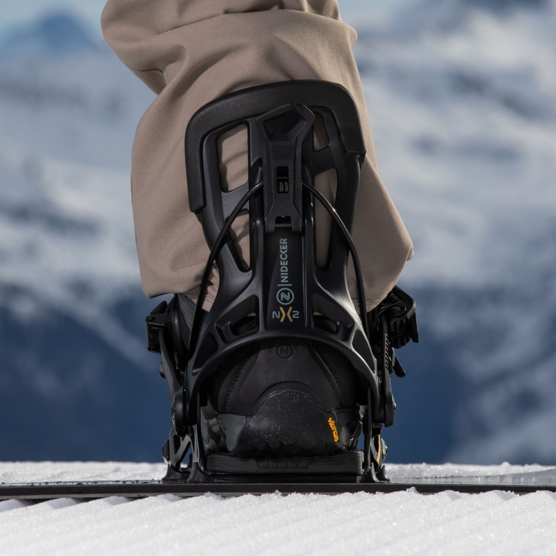 Wiązania snowboardowe unisex Nidecker 2025 Flow Nx2 Black L
