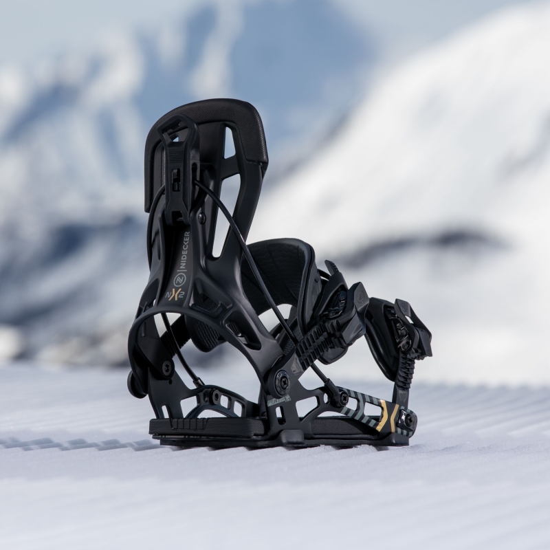 Wiązania snowboardowe unisex Nidecker 2025 Flow Nx2 Black M