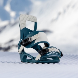 Wiązania snowboardowe unisex Nidecker 2025 Muon TealBlue L