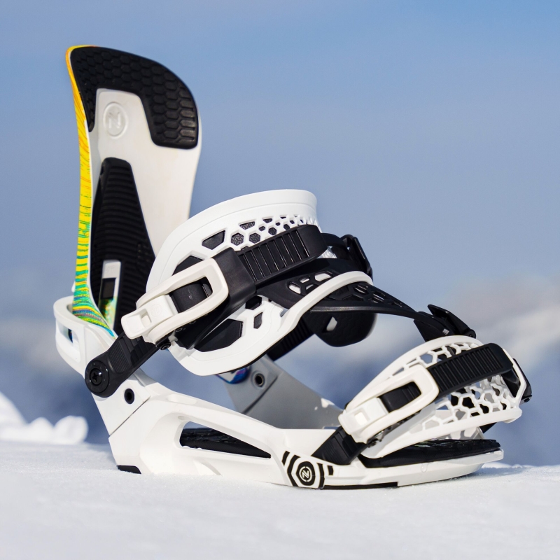Wiązania snowboardowe unisex Nidecker 2025 Kaon-Plus Blanco M