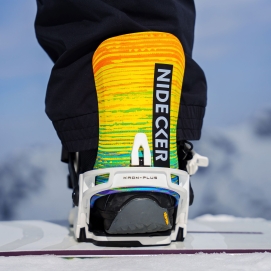 Wiązania snowboardowe unisex Nidecker 2025 Kaon-Plus Blanco M
