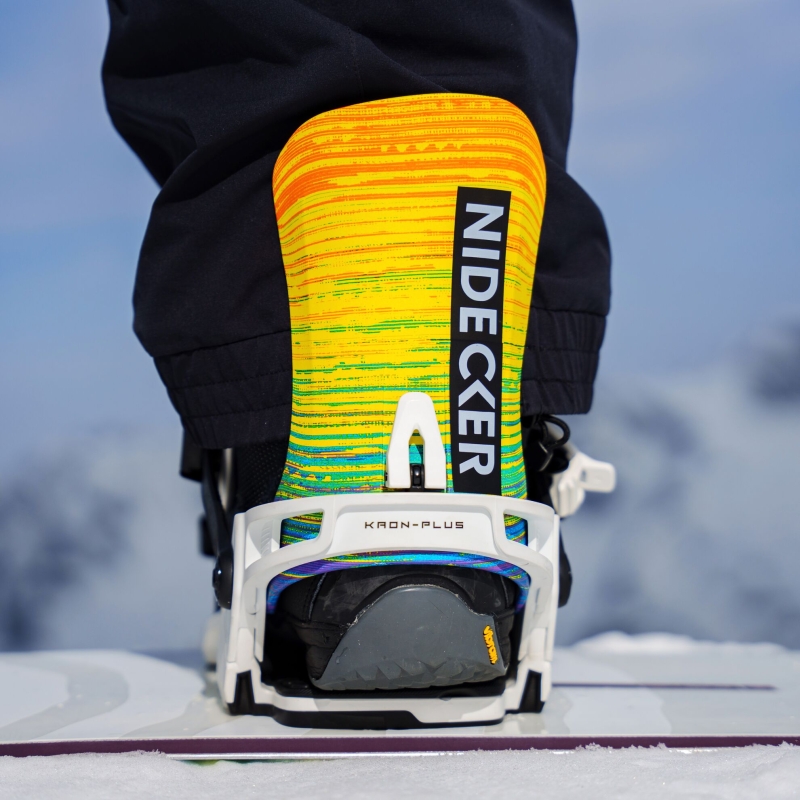 Wiązania snowboardowe unisex Nidecker 2025 Kaon-Plus Blanco M