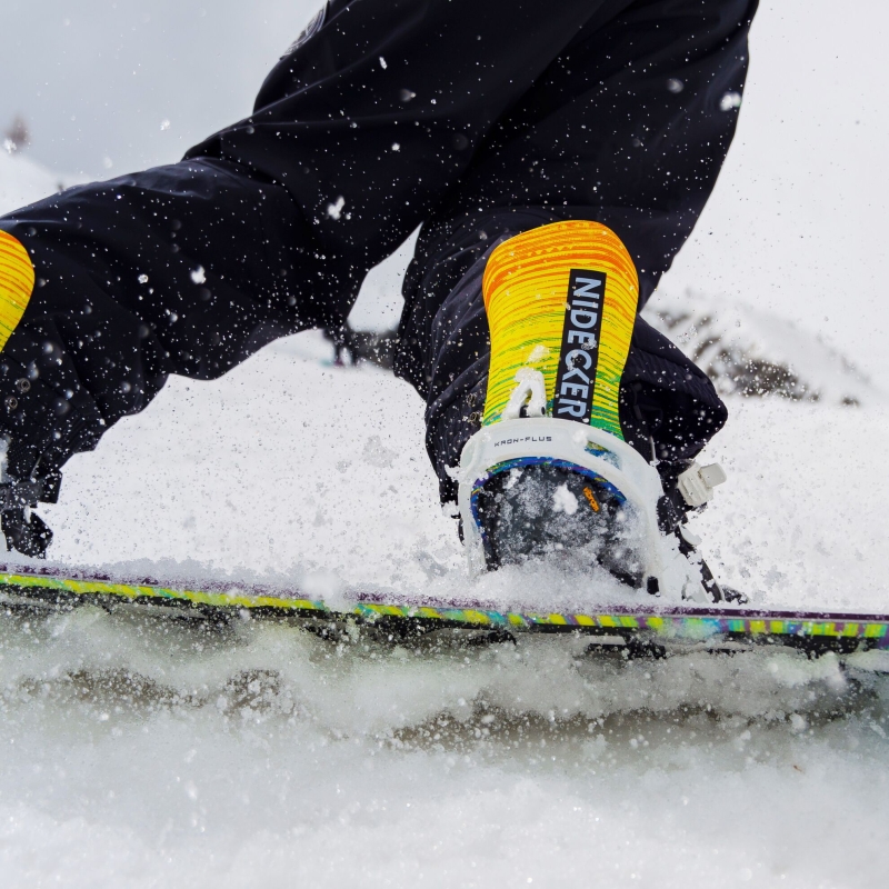 Wiązania snowboardowe unisex Nidecker 2025 Kaon-Plus Blanco M