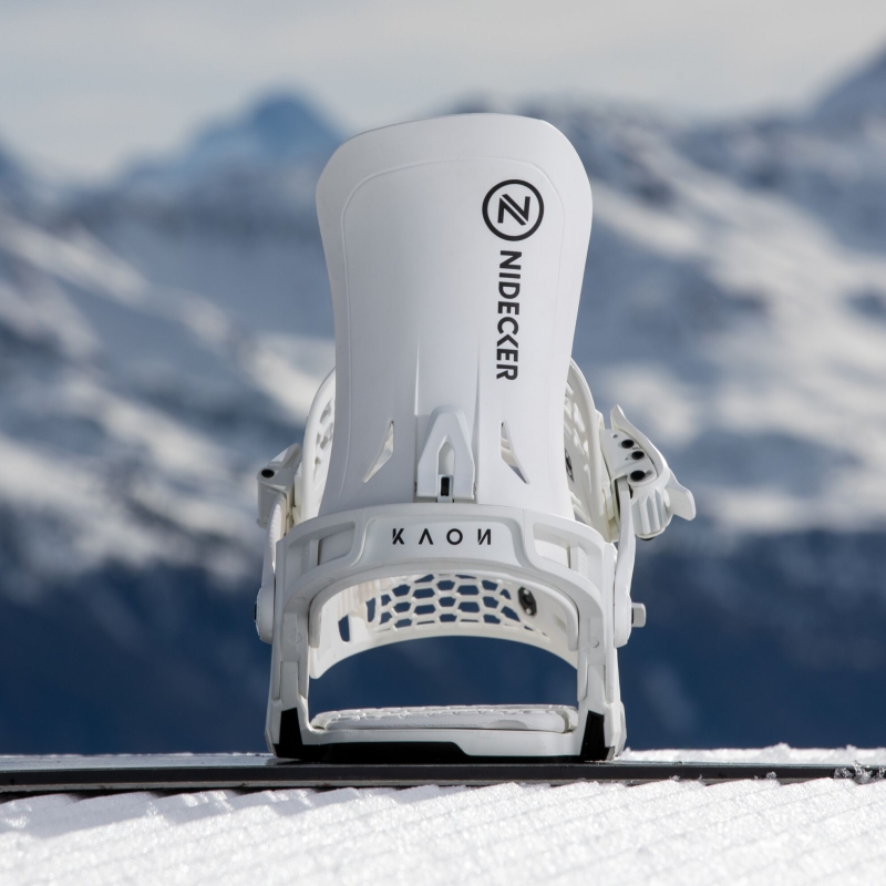 Wiązania snowboardowe unisex Nidecker 2025 Kaon White XL