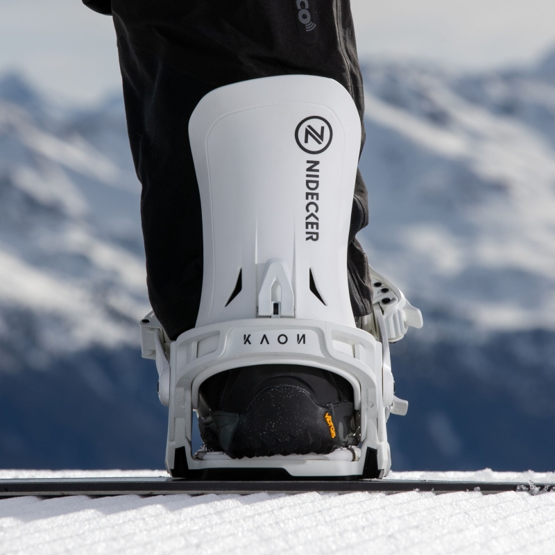 Wiązania snowboardowe unisex Nidecker 2025 Kaon White XL