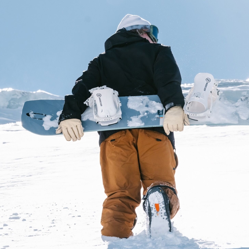 Wiązania snowboardowe unisex Nidecker 2025 Kaon White XL