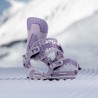 Wiązania snowboardowe unisex Nidecker 2025 Kaon Lavender