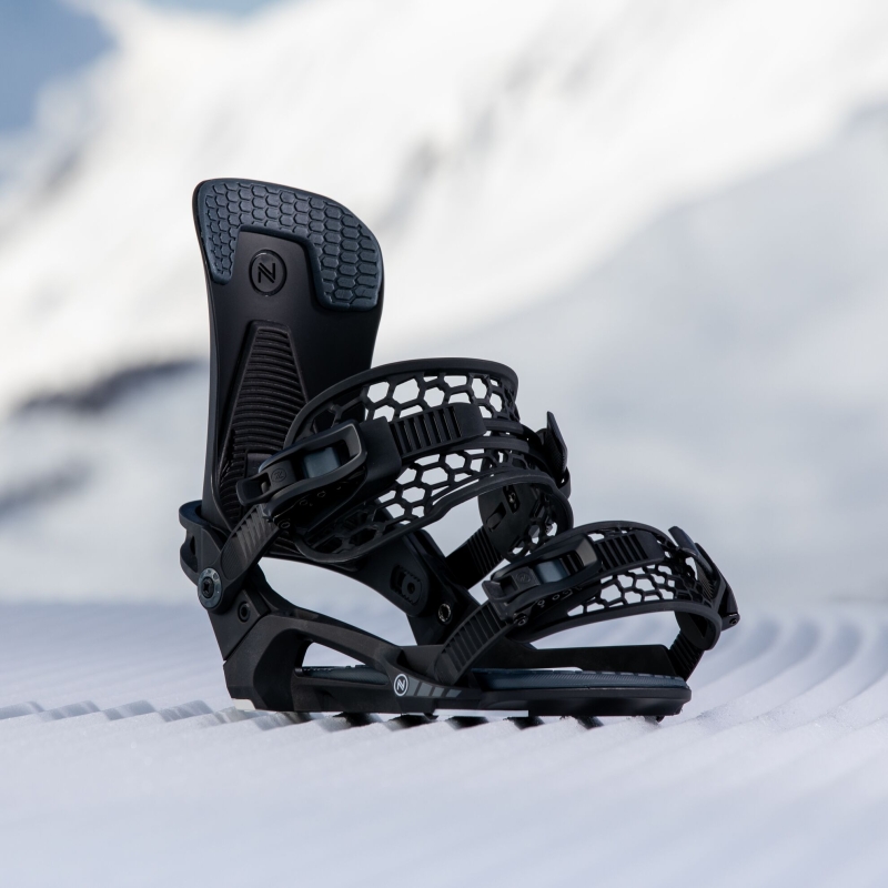 Wiązania snowboardowe unisex Nidecker 2025 Kaon Black M
