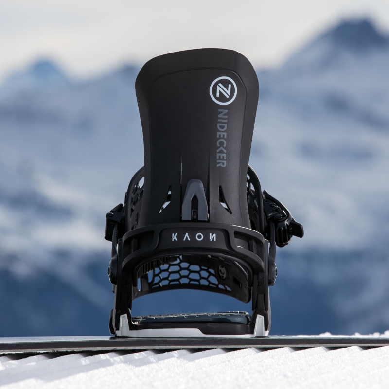Wiązania snowboardowe unisex Nidecker 2025 Kaon Black M