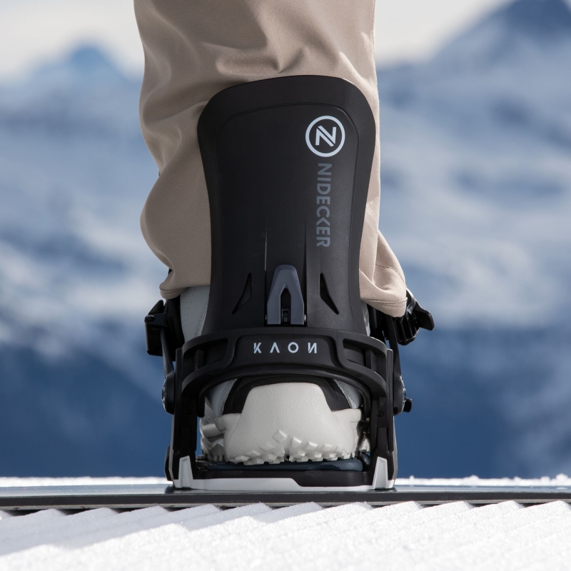 Wiązania snowboardowe unisex Nidecker 2025 Kaon Black M