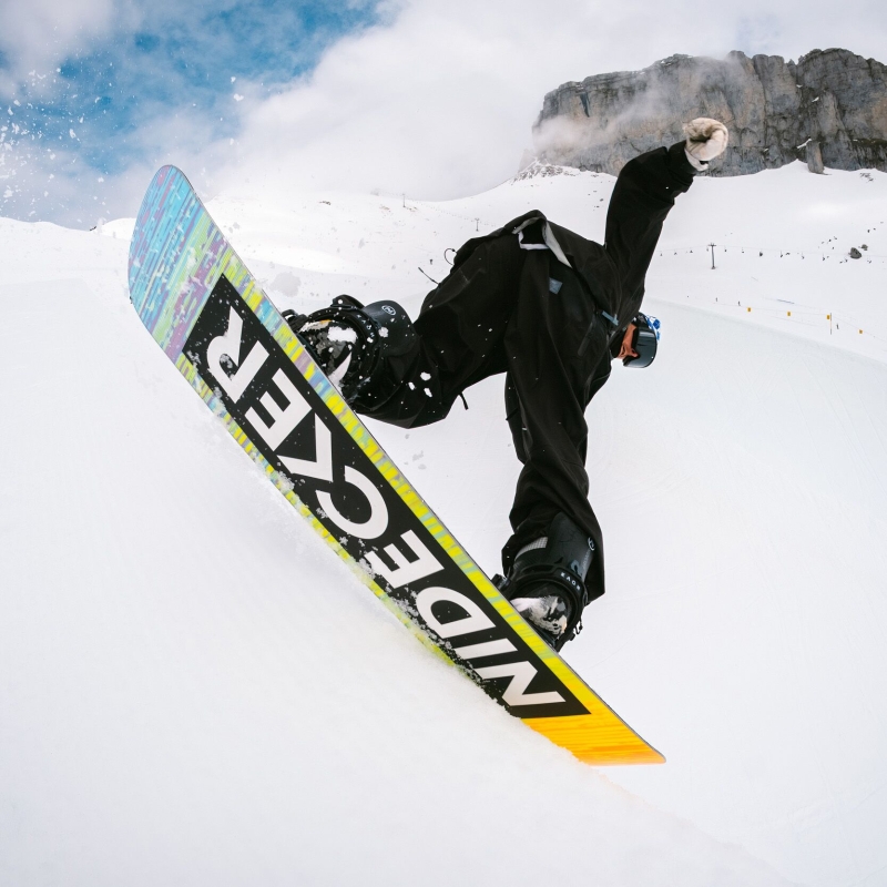 Wiązania snowboardowe unisex Nidecker 2025 Kaon Black M