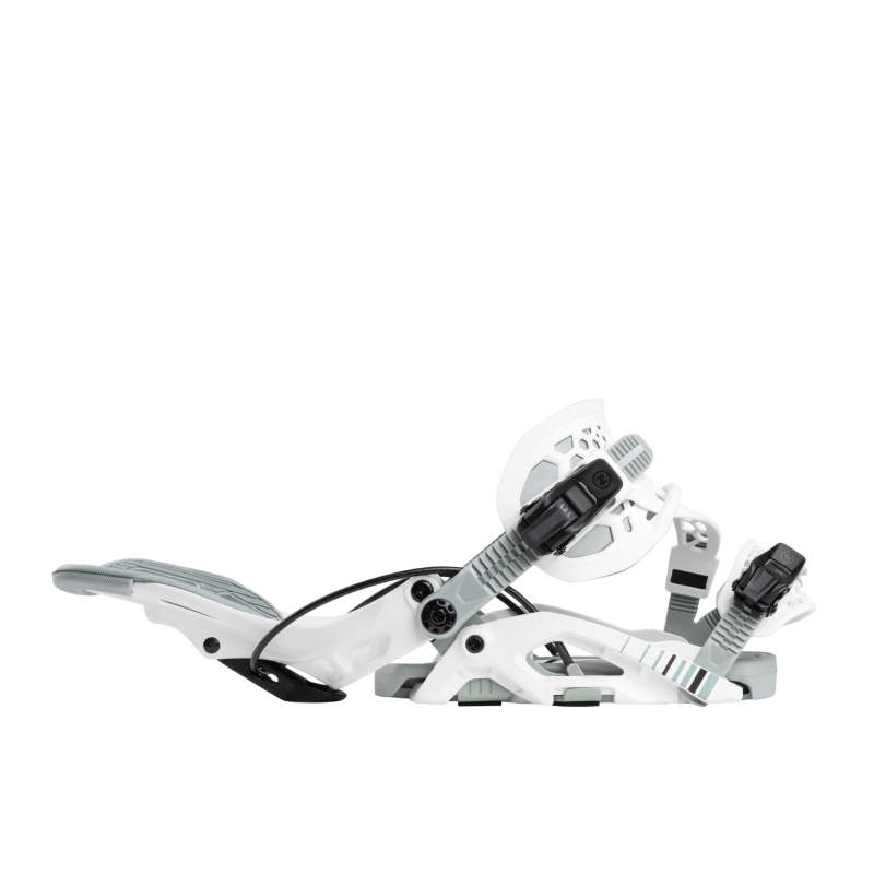 Wiązania snowboardowe unisex Nidecker 2025 Flow Fuse Hybrid White XL