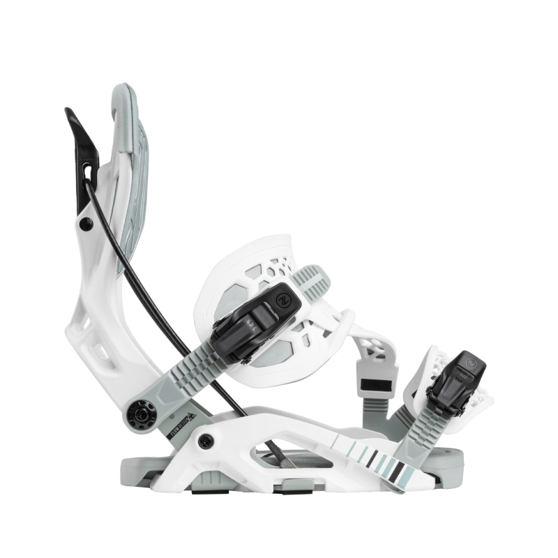 Wiązania snowboardowe unisex Nidecker 2025 Flow Fuse Hybrid White M