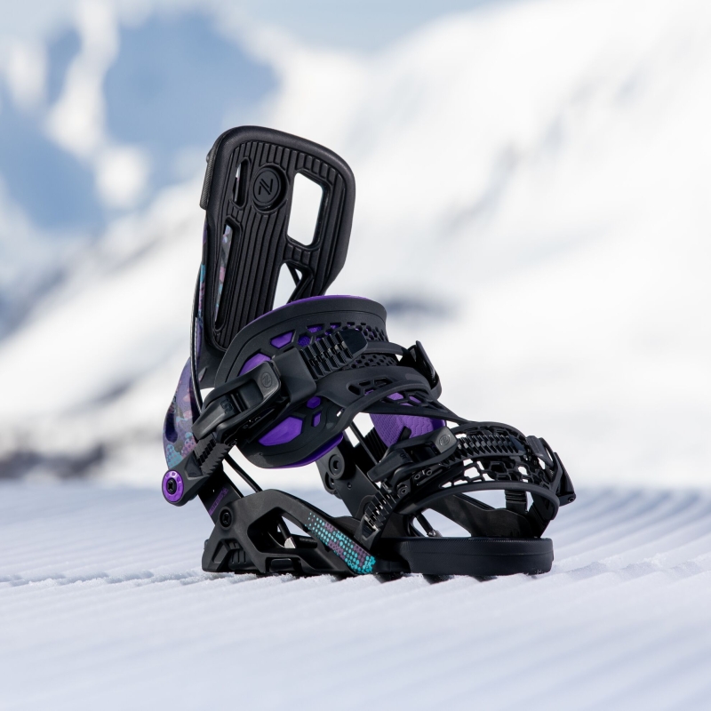Wiązania snowboardowe unisex Nidecker 2025 Flow Fuse Hybrid MiamiCamo L