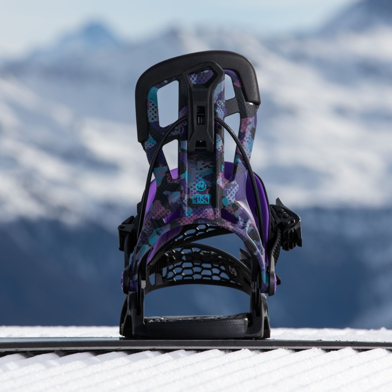Wiązania snowboardowe unisex Nidecker 2025 Flow Fuse Hybrid MiamiCamo L