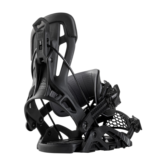 Wiązania snowboardowe unisex Nidecker 2025 Flow Fuse Hybrid Black XL Wiązania snowboardowe unisex Nidecker 2025 Flow Fuse Hybrid Black XL