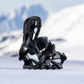 Wiązania snowboardowe unisex Nidecker 2025 Flow Fuse Hybrid Black XL