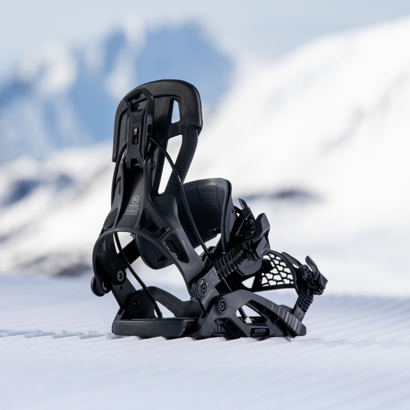 Wiązania snowboardowe unisex Nidecker 2025 Flow Fuse Hybrid Black XL