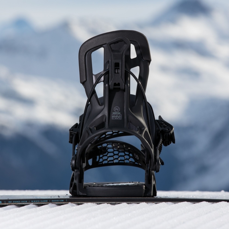 Wiązania snowboardowe unisex Nidecker 2025 Flow Fuse Hybrid Black XL