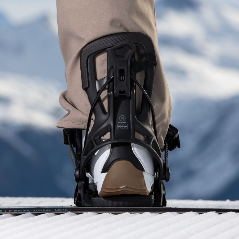 Wiązania snowboardowe unisex Nidecker 2025 Flow Fuse Hybrid Black XL