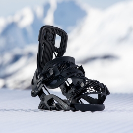 Wiązania snowboardowe unisex Nidecker 2025 Flow Fuse Hybrid Black L