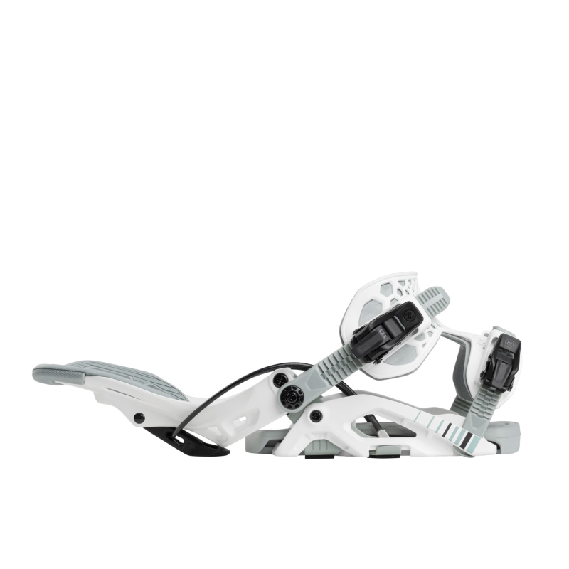 Wiązania snowboardowe unisex Nidecker 2025 Flow Fuse White XL