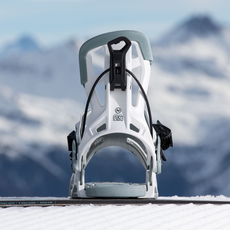 Wiązania snowboardowe unisex Nidecker 2025 Flow Fuse White XL