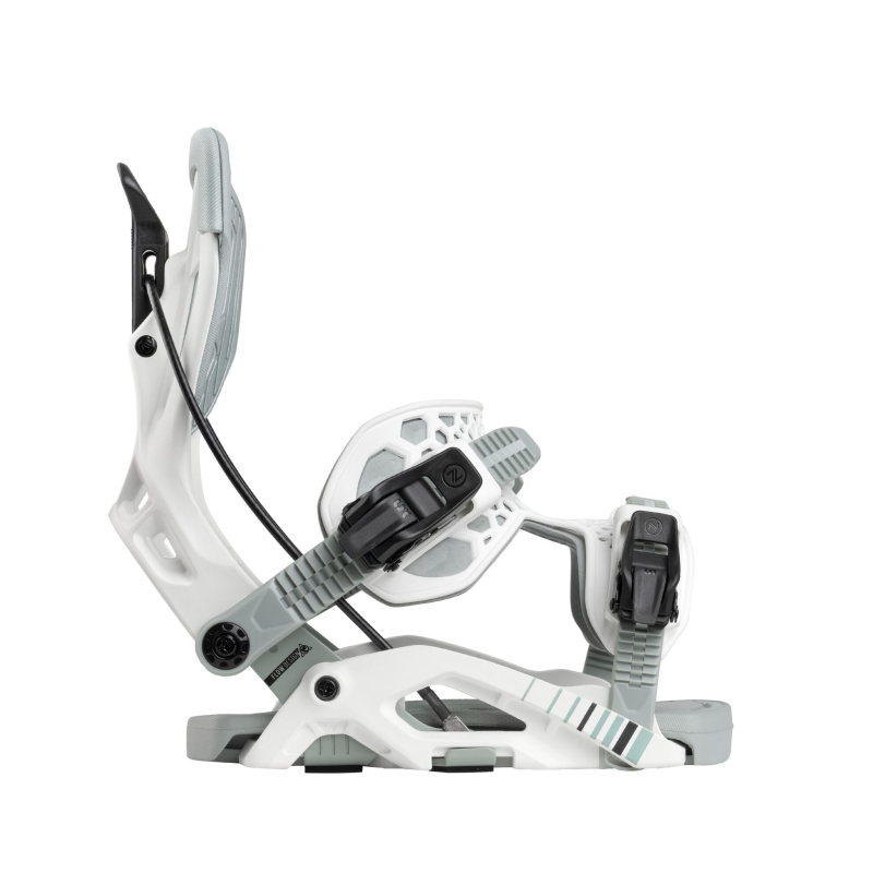 Wiązania snowboardowe unisex Nidecker 2025 Flow Fuse White L