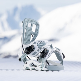 Wiązania snowboardowe unisex Nidecker 2025 Flow Fuse White L