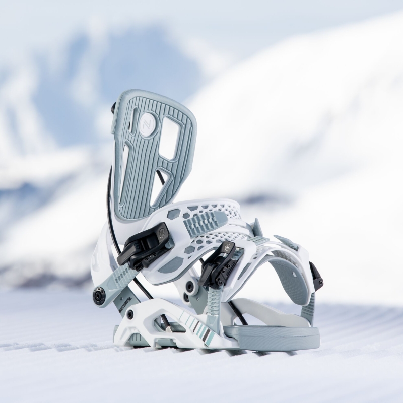 Wiązania snowboardowe unisex Nidecker 2025 Flow Fuse White L
