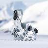 Wiązania snowboardowe unisex Nidecker 2025 Flow Fuse White
