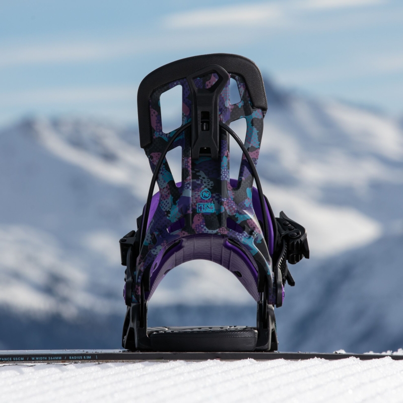 Wiązania snowboardowe unisex Nidecker 2025 Flow Fuse MiamiCamo XL